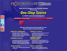 Tablet Screenshot of powerplusonline.com